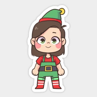 little elf Sticker